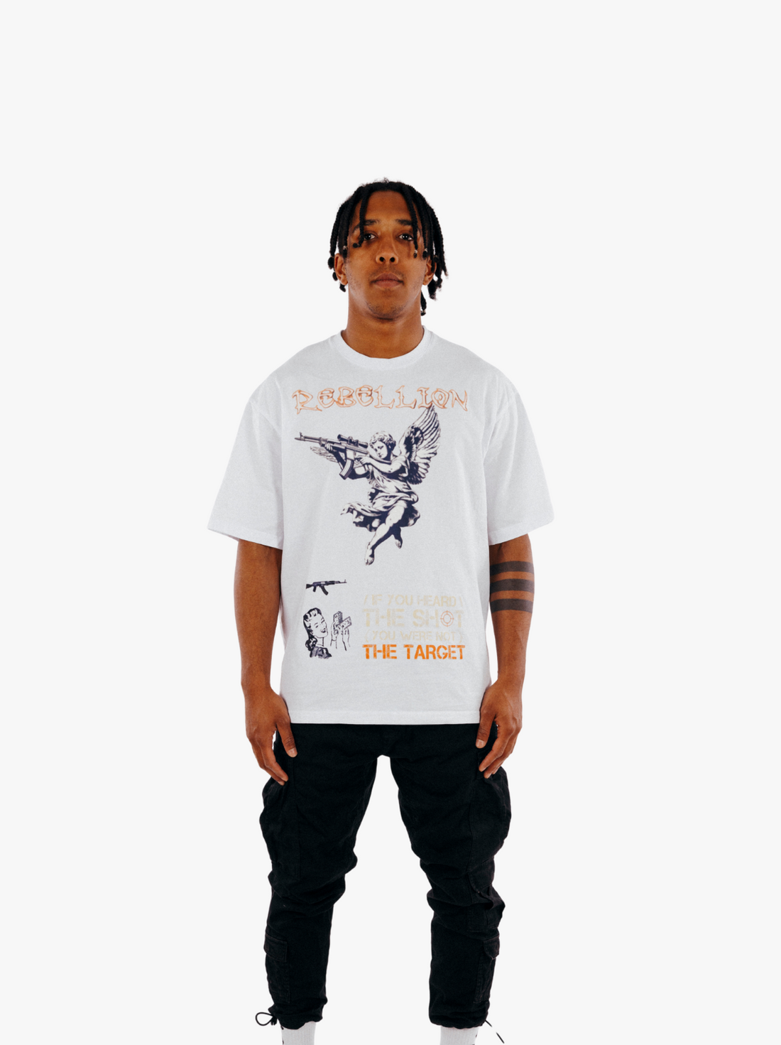 REBELLION ANGEL OF WAR TEE