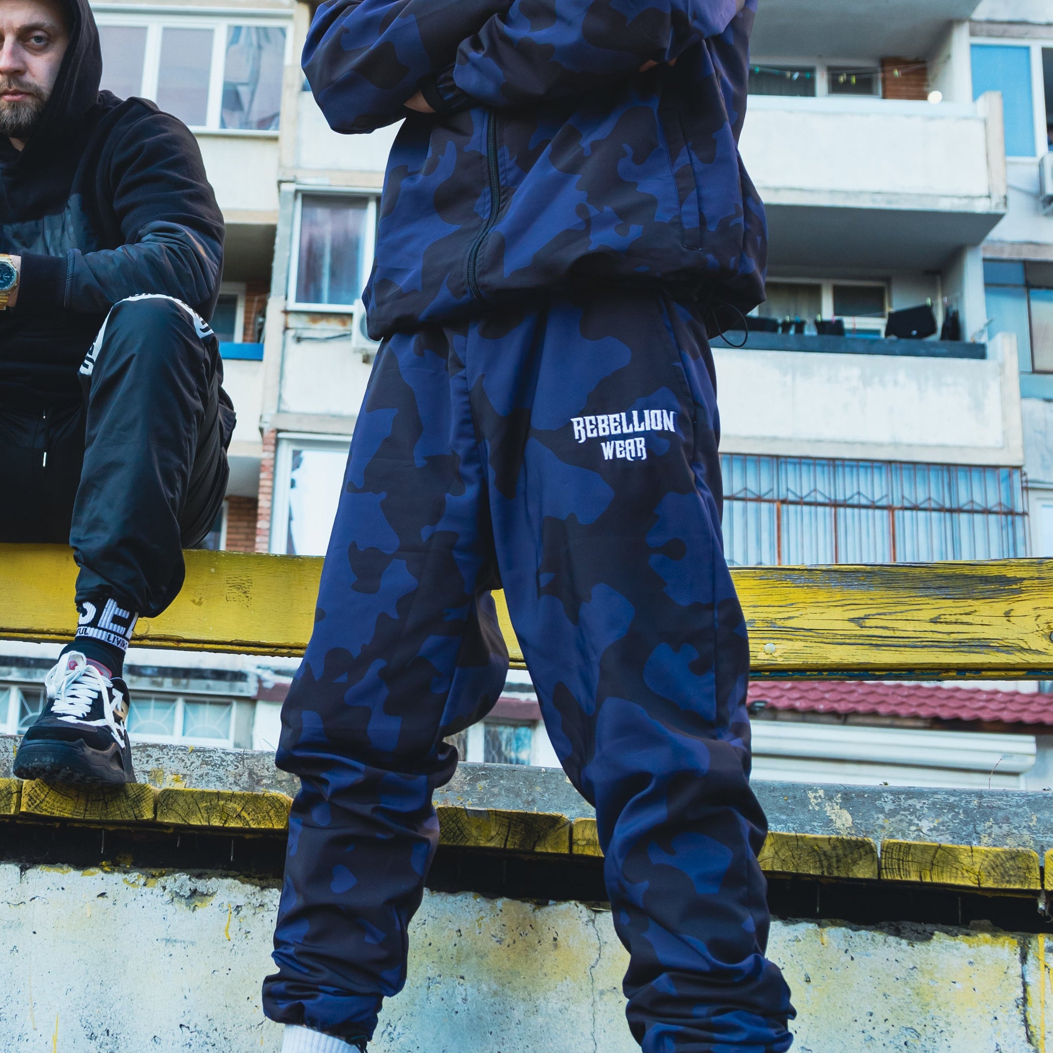 Windbraker "BLUE CAMO"