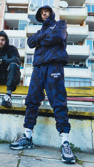Windbraker "BLUE CAMO"