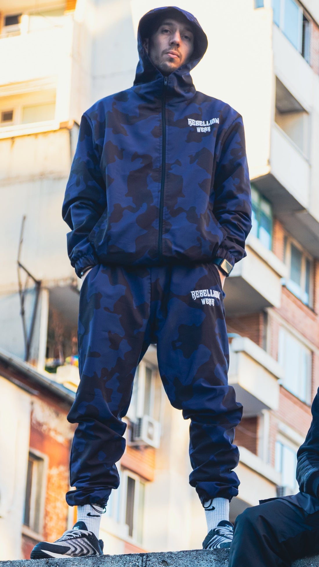 Windbraker "BLUE CAMO"