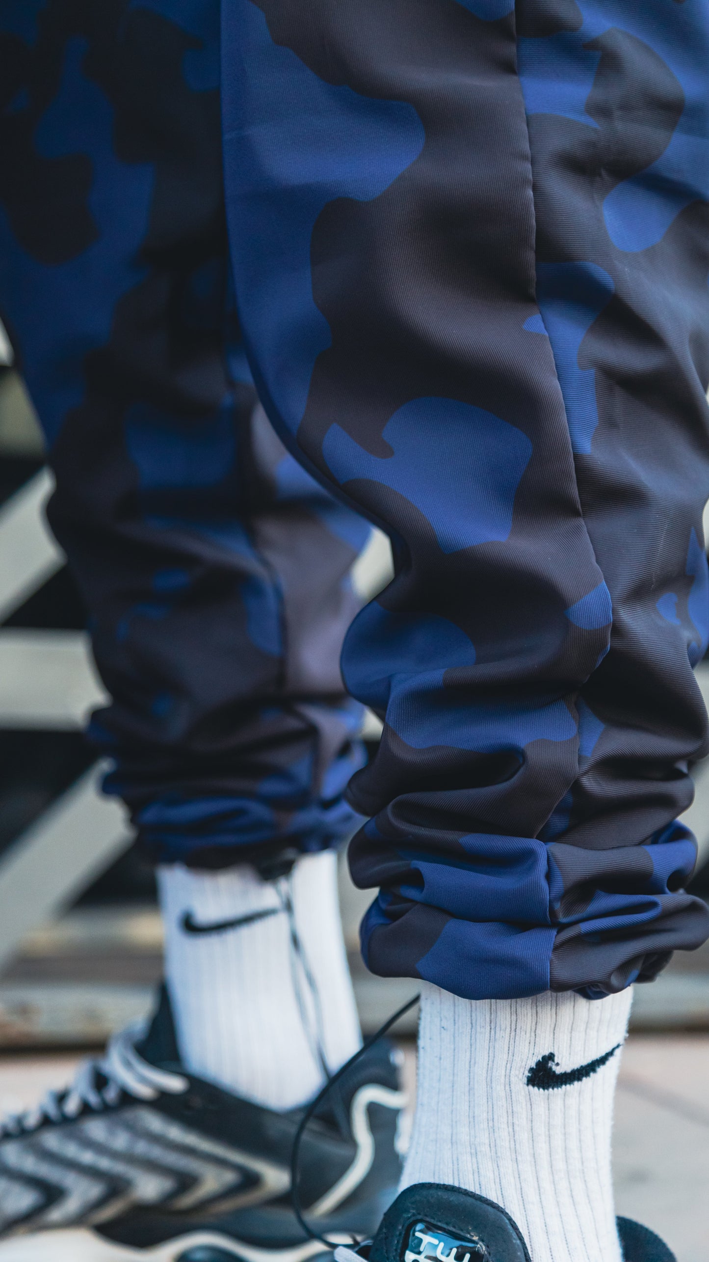 Windbraker Bottom "Blue Camo"